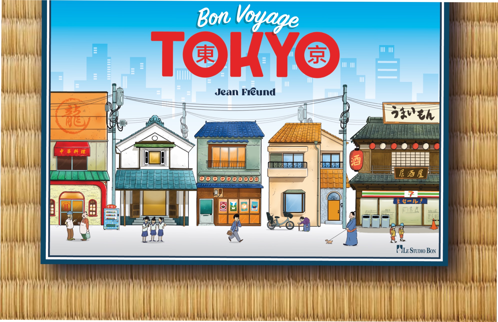 Bon Voyage Tokyo, illustrations et réalité augmentée