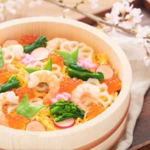 Chirashi zushi et Karaagé du 03/03/2026