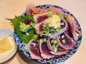 cuisine japonaise en japonais katsuo tataki