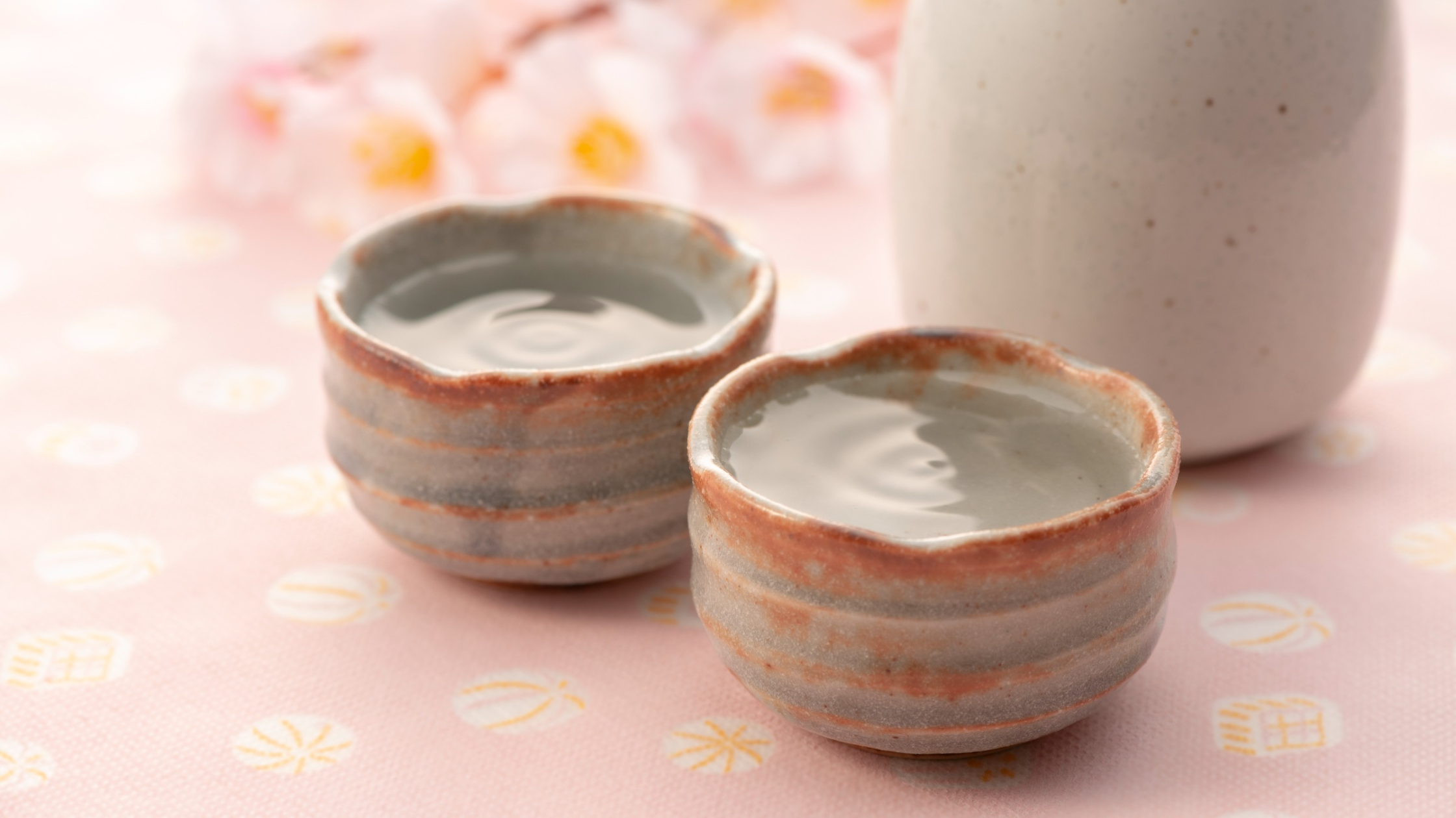 Dégustation de saké japonais pour le printemps