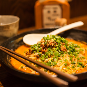 Bol de ramen au miso vegan