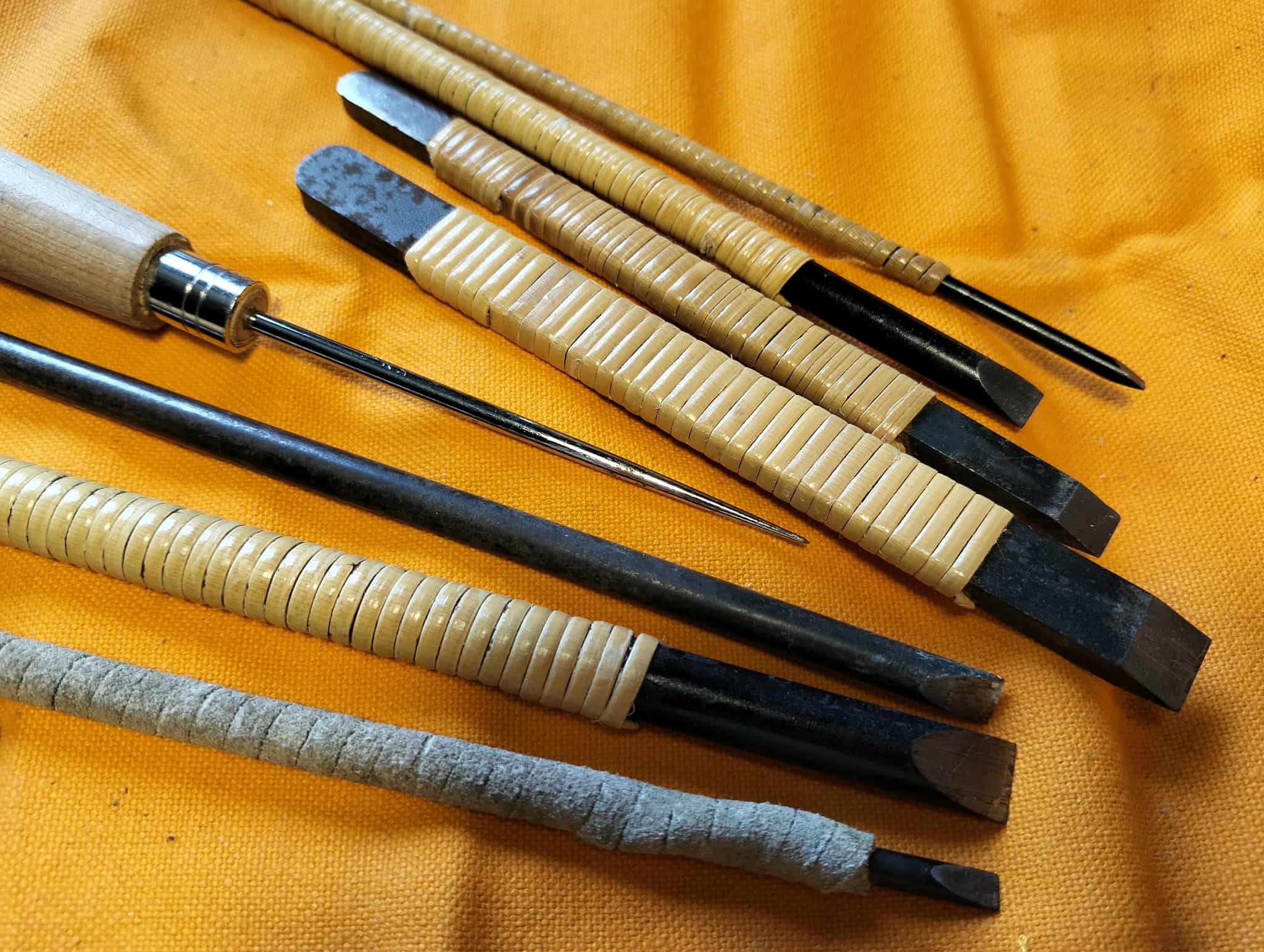 outils pour gravure de sceaux japonais