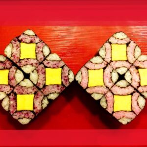 sushi décoratif maki quetre-mers