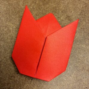 origami tulipe