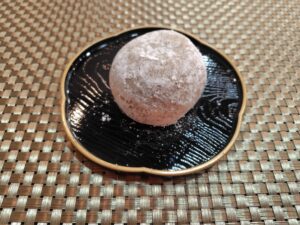 mochi hojicha daifuku pâtisserie japonaise