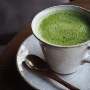matcha latte thé japonais
