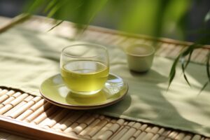 thé vert japonais froid glacé