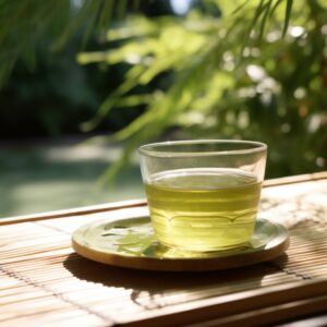 thé vert japonais froid glacé