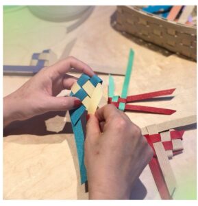 atelier de tressage japonais pour enfants