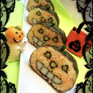 sushi déco halloween